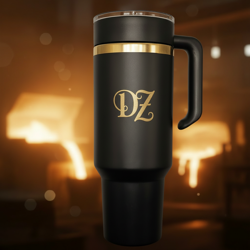 40oz Tumbler with DZ Monogram