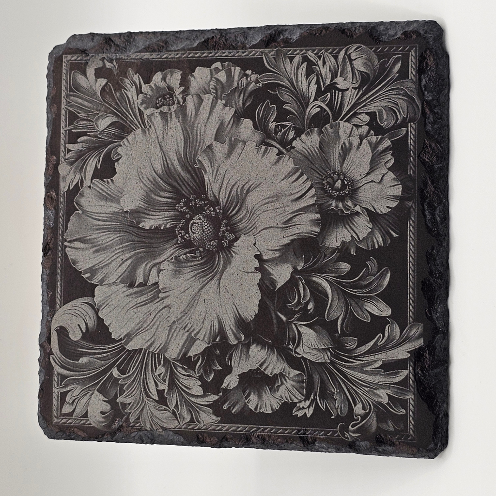 Intricate Flower Tile 4