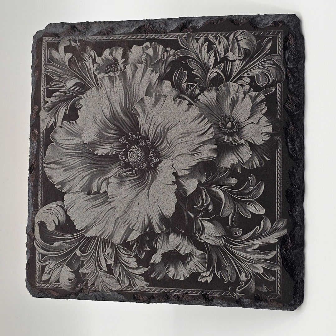 Intricate Flower Tile 4