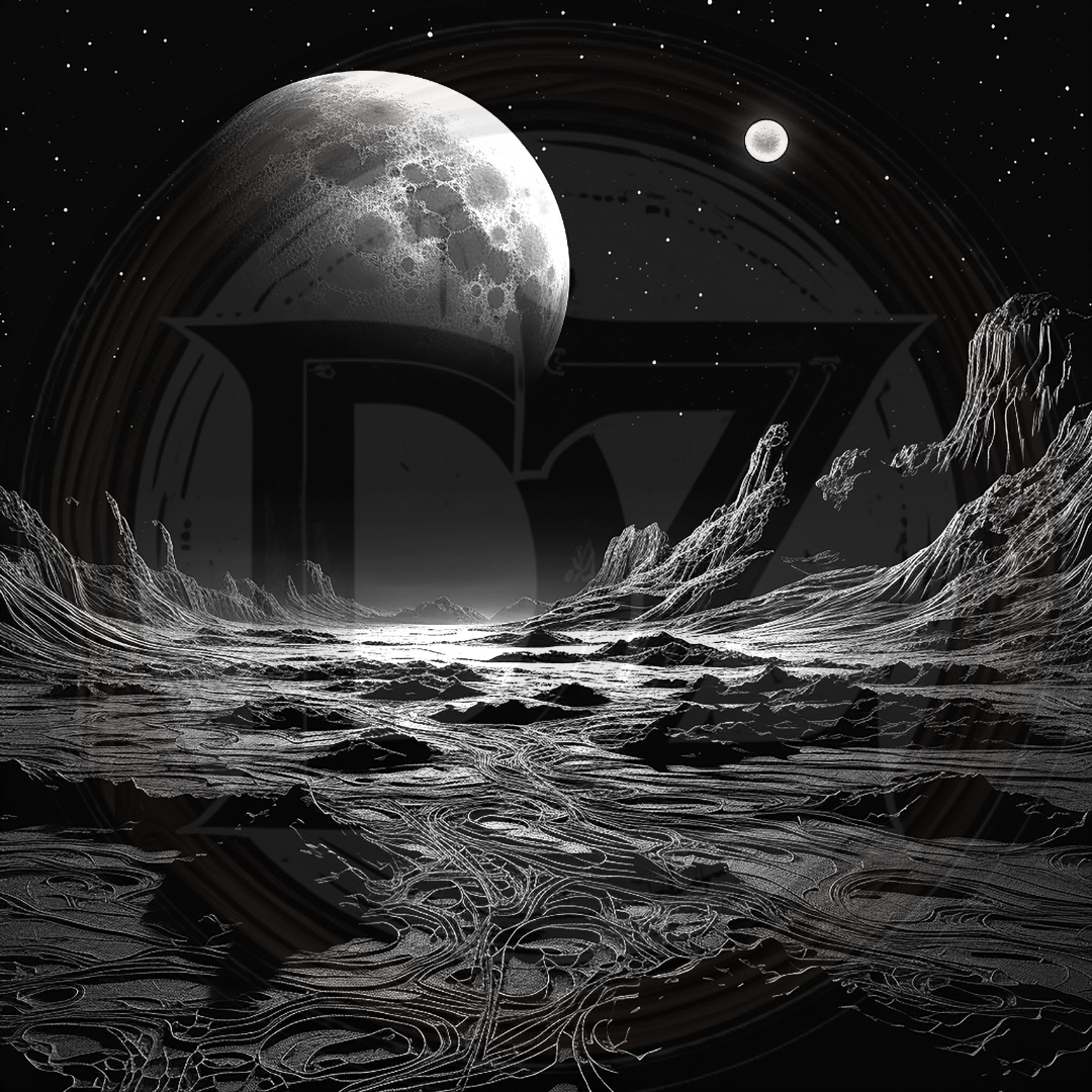 Space, Alien Planet Landscape 1