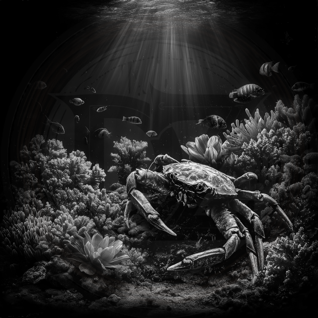 Beach, Crab Under the Rays