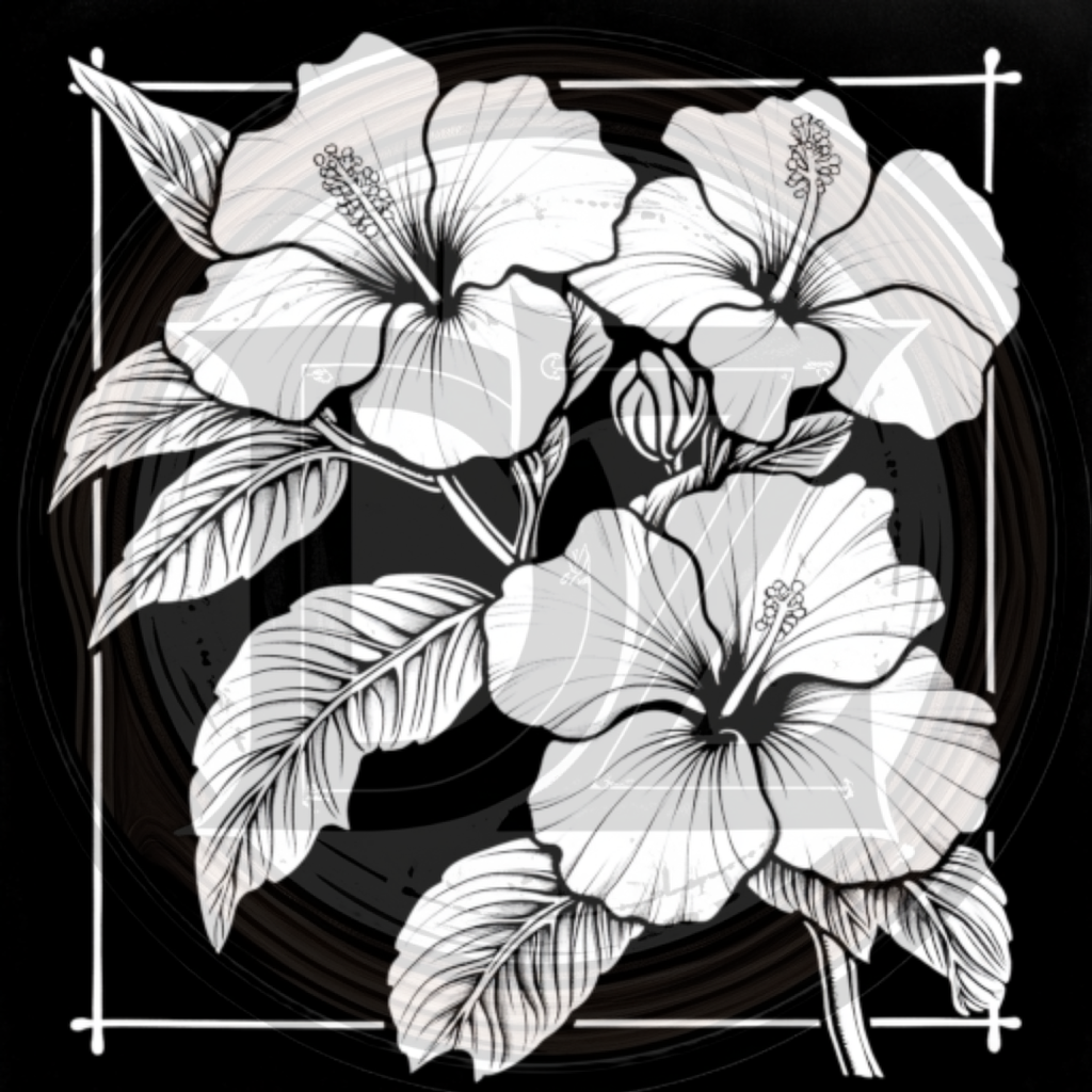 Hibiscus Floral Design 1