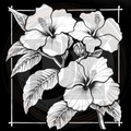 Hibiscus Floral Design 1