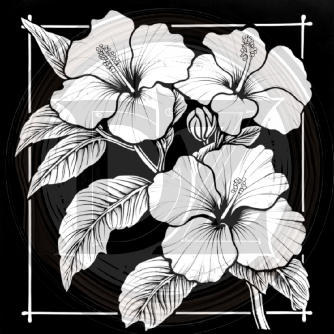 Hibiscus Floral Design 1