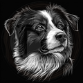 Dog, Border Collie 3