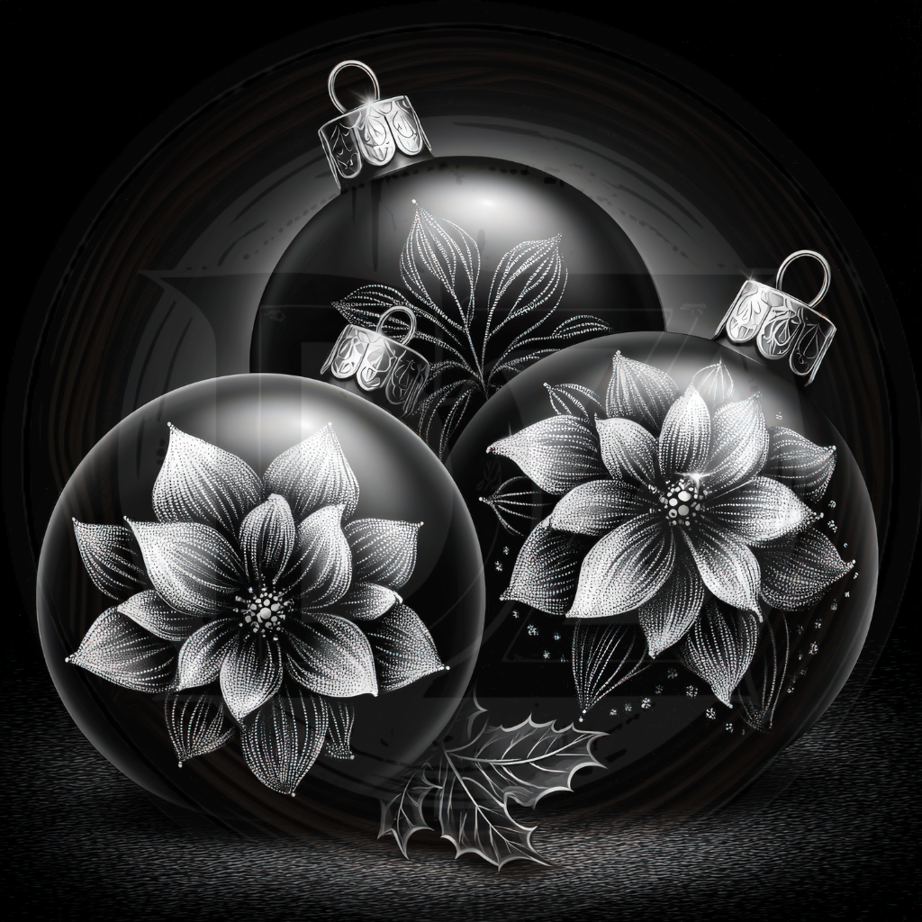 Christmas, Intricate Christmas Baubles