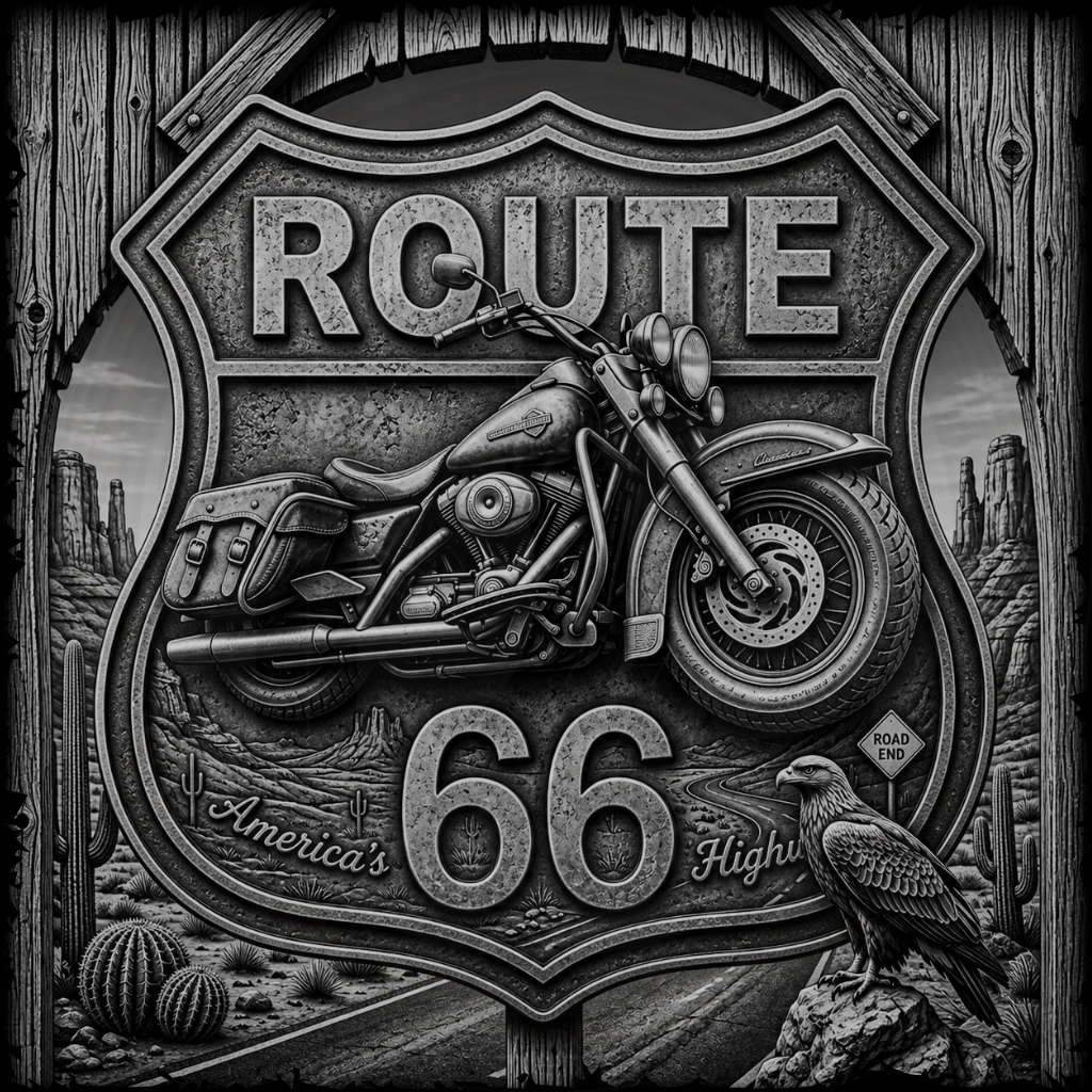 Motorcycle, Getting Your Kicks on Route 66