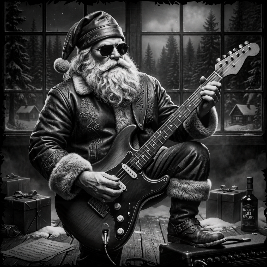 Christmas, Shredding Santa