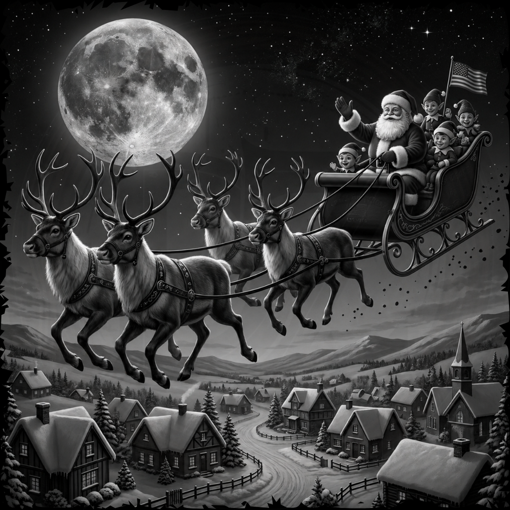 Christmas, Making a Quick Stop