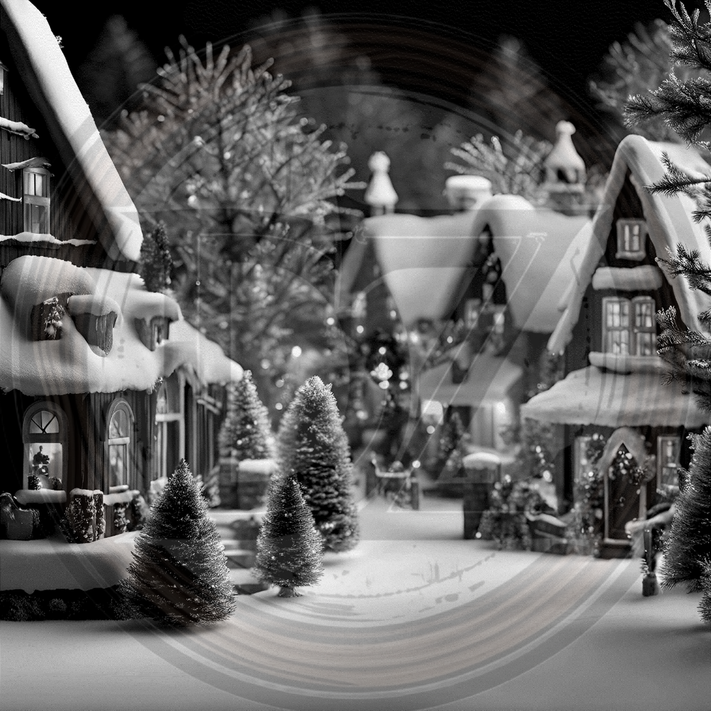 Winter, Christmas Village 1