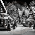 Winter, Christmas Village 1