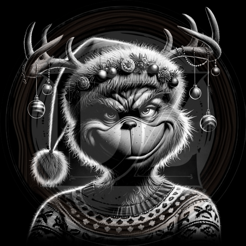 Christmas, Resting Grinch Face