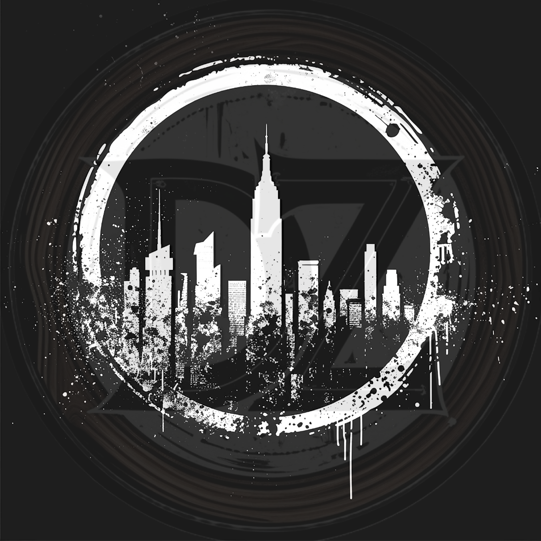 City, NYC Skyline Silhouette 1