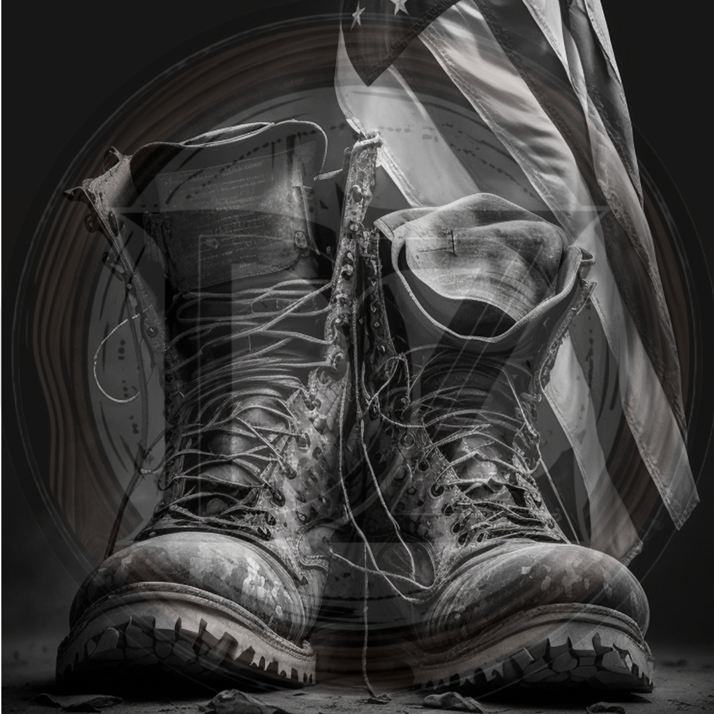 Military, Fallen Soldier Boots