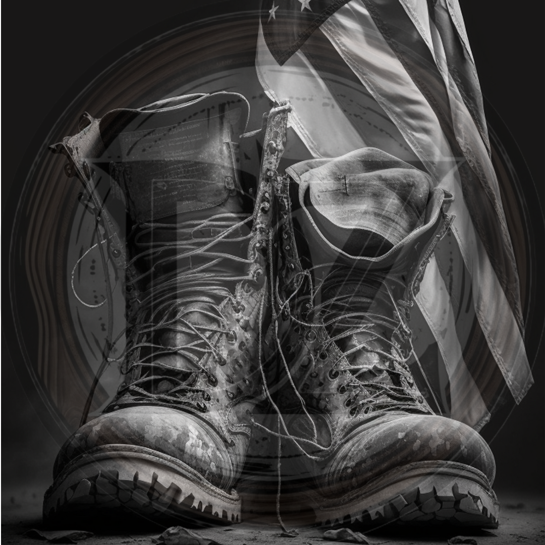 Military, Fallen Soldier Boots