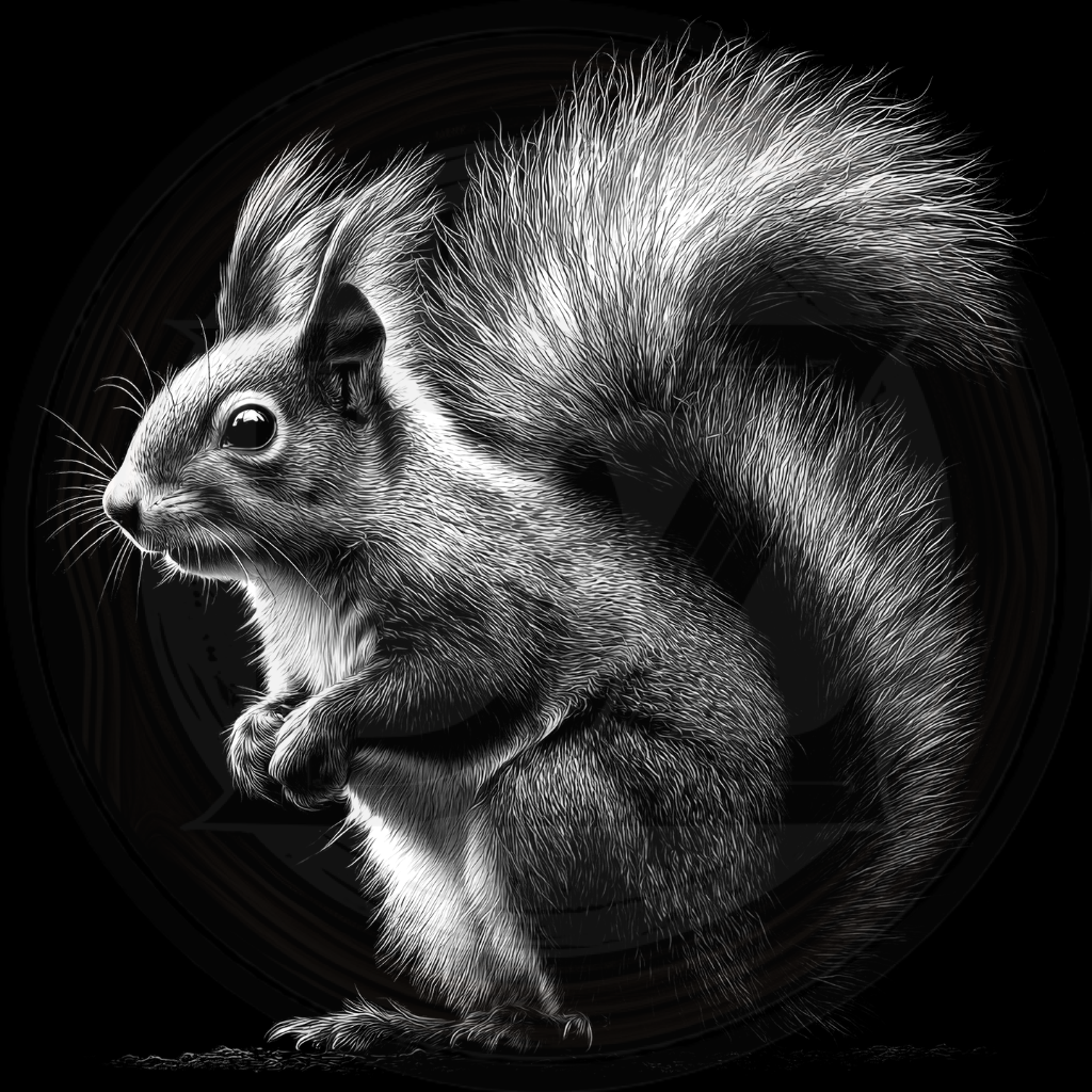Squirrel, The Fluff is Real
