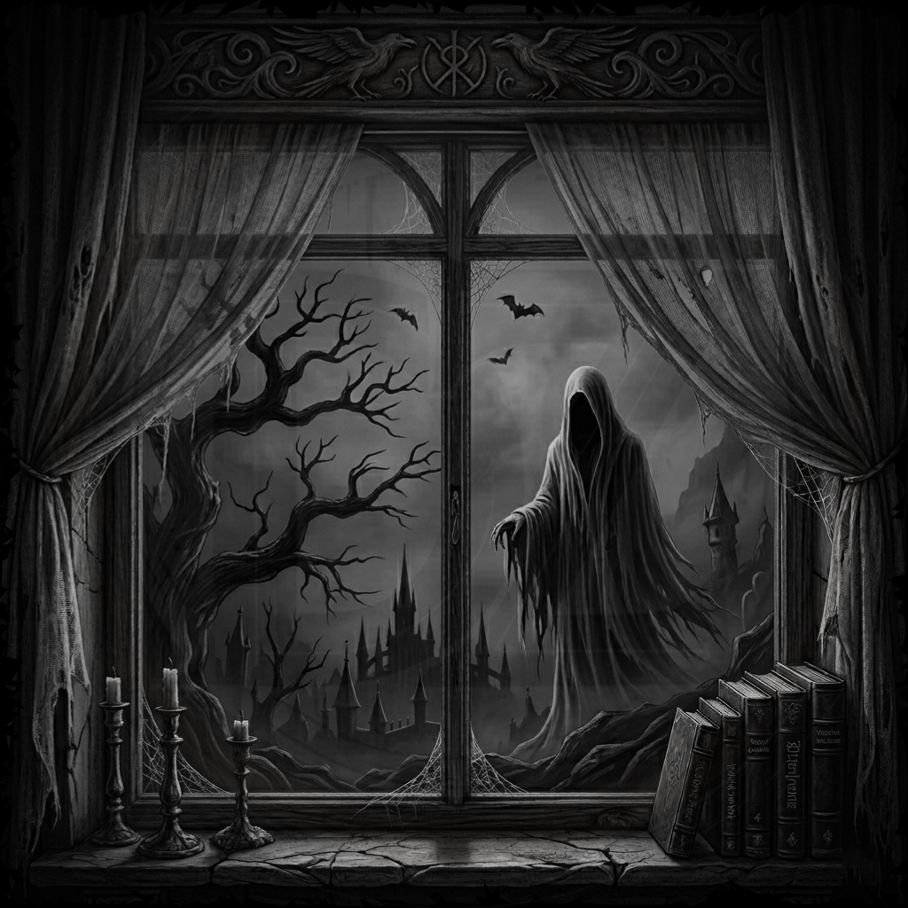 Halloween, Haunted Window