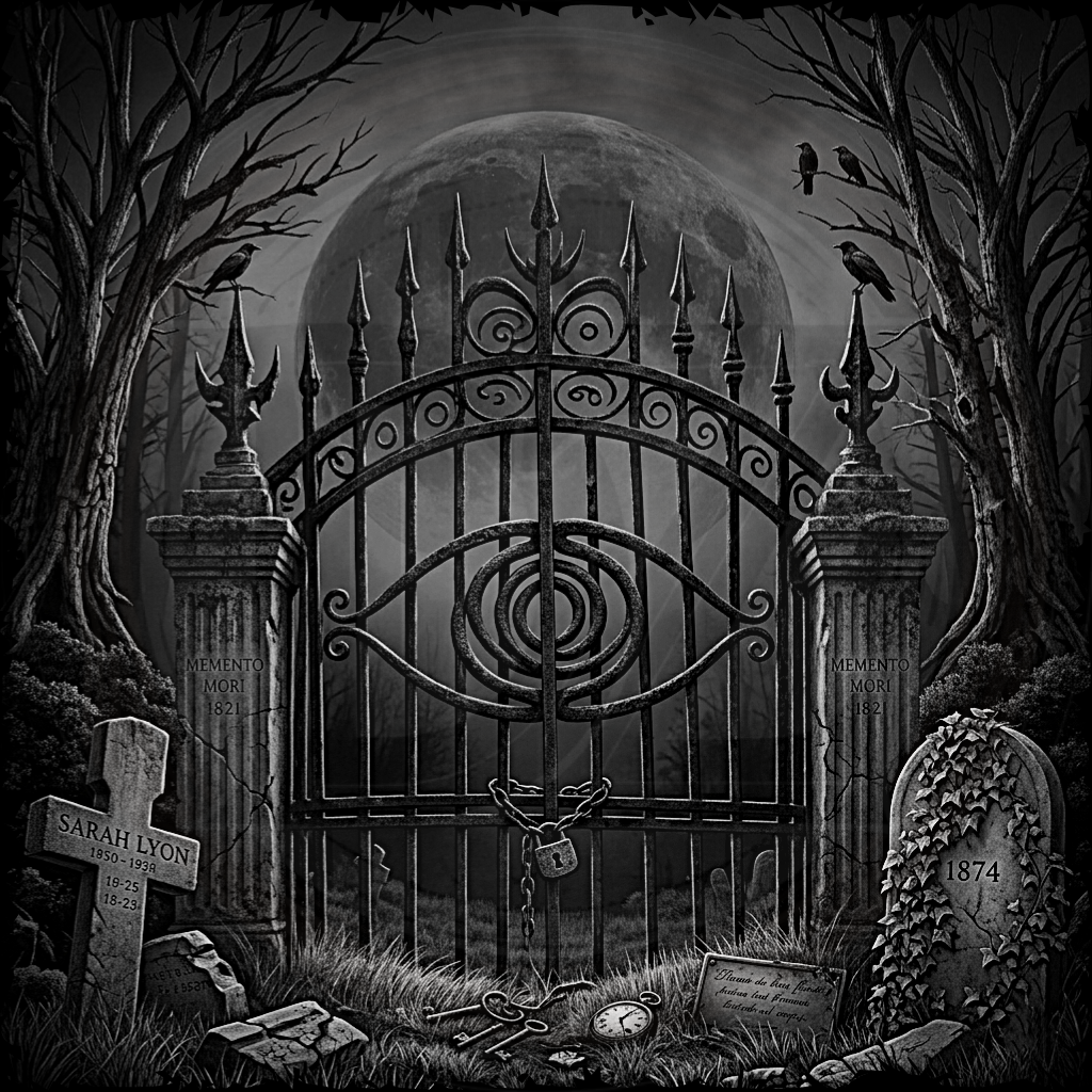 Gothic-style gate