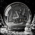 Winter Wonderland Snow Globe 3