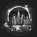 City, NYC Skyline Silhouette 4
