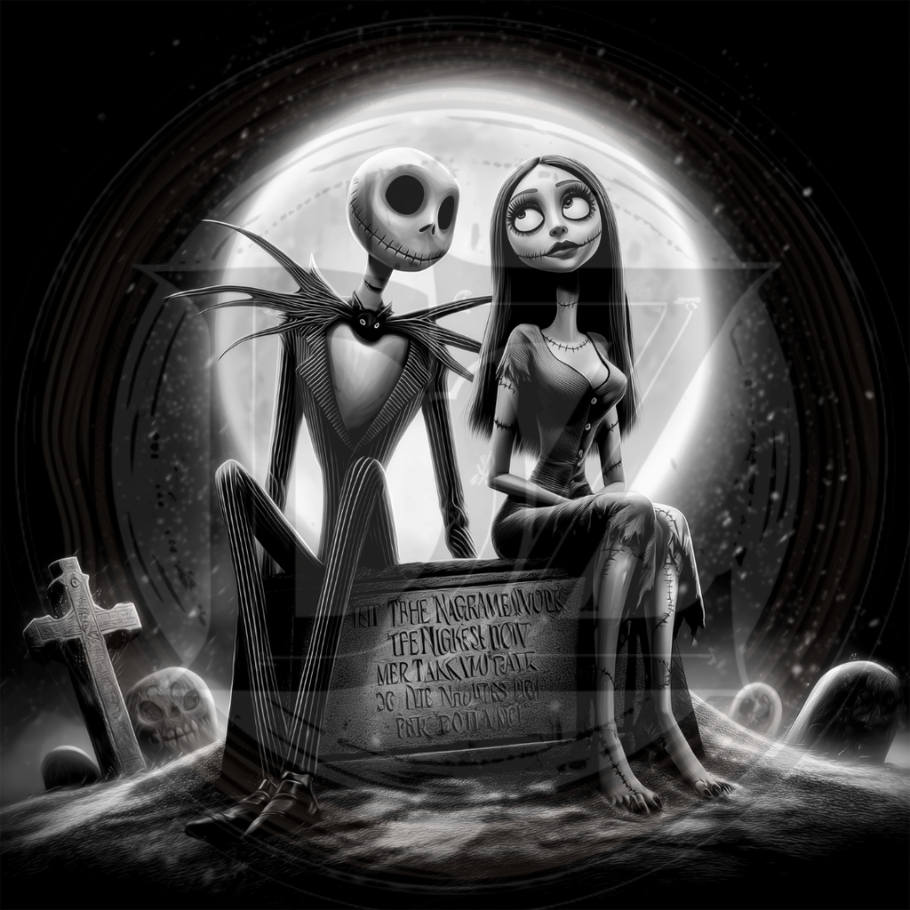 Nightmare Before Christmas, Sally and Jack 2