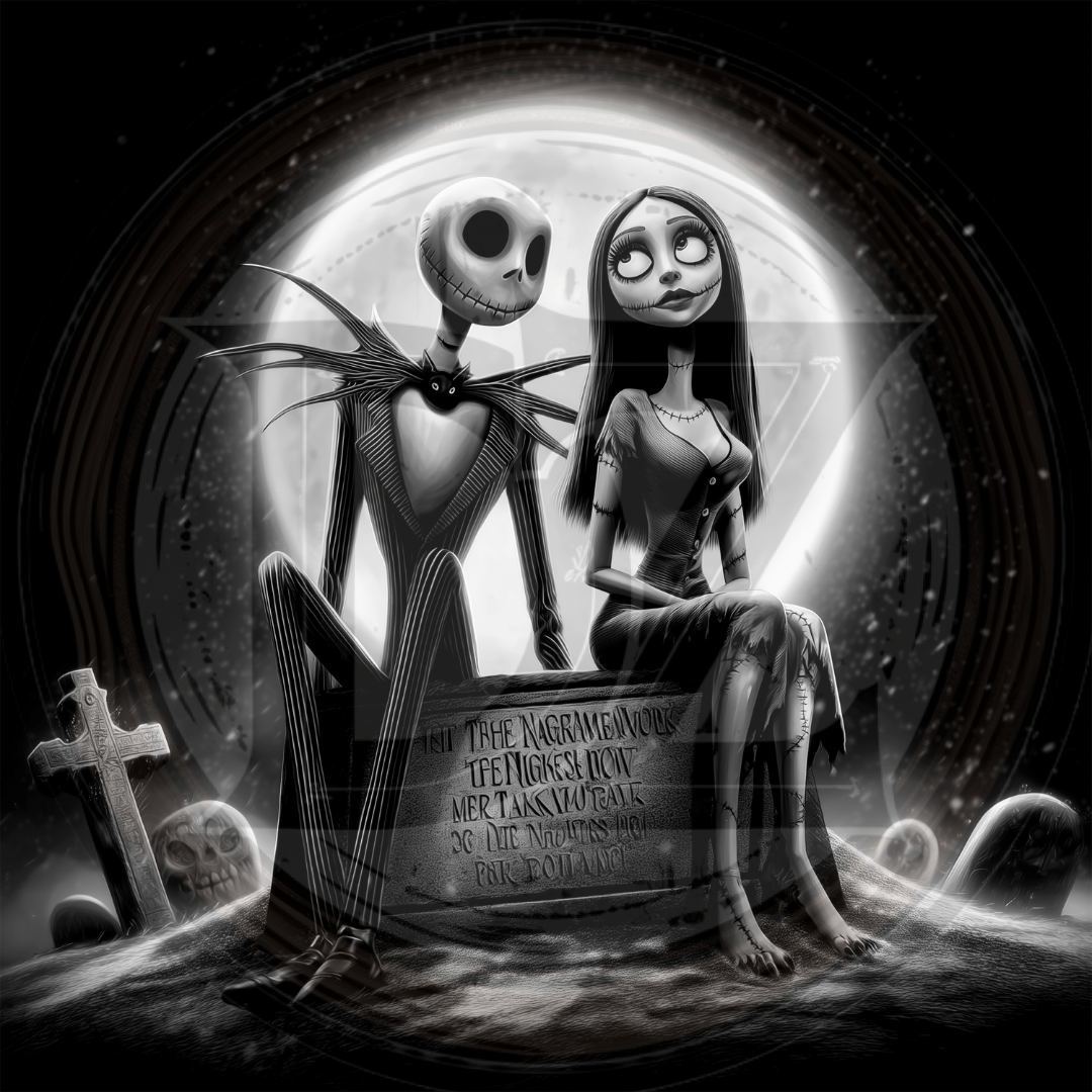 Nightmare Before Christmas, Sally and Jack 2