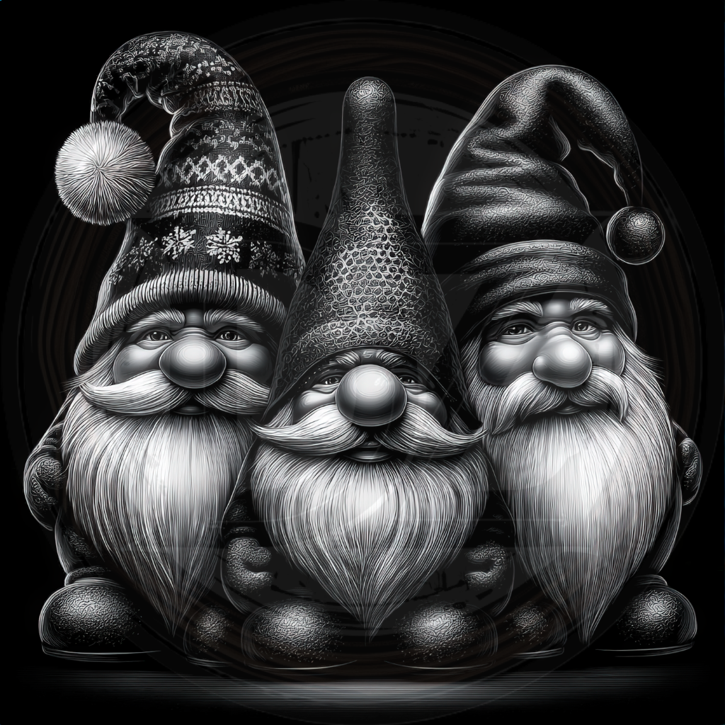 Christmas, The Three Wise Gnomes