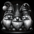 Christmas, The Three Wise Gnomes