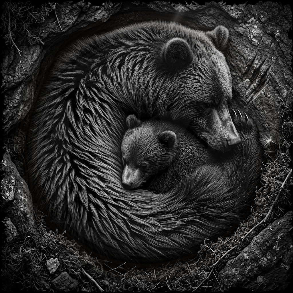 Two bears