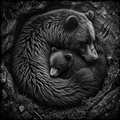 Two bears