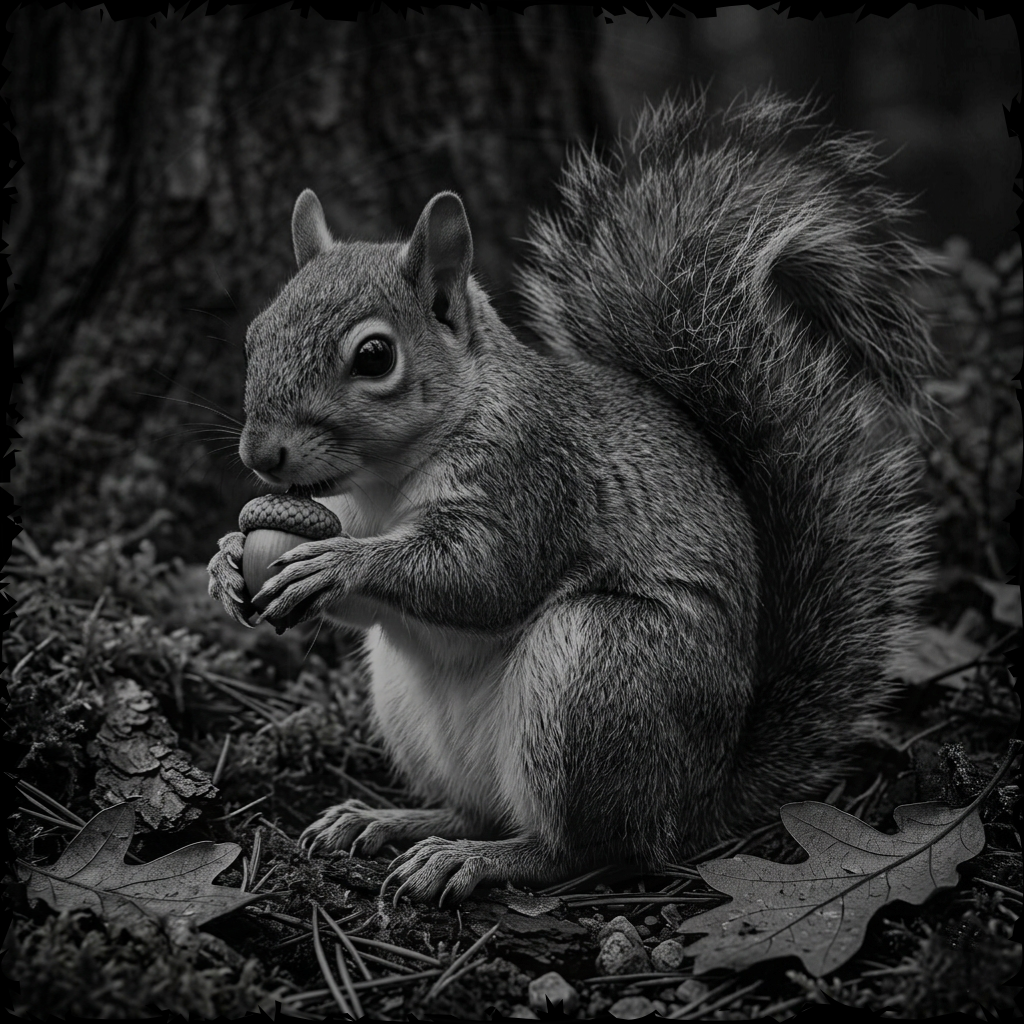 Squirrel, Busy Body
