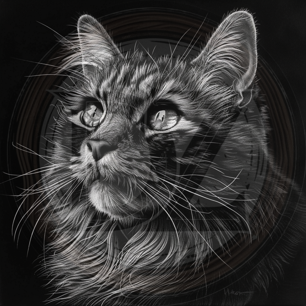 Cat, Midnight Whiskers