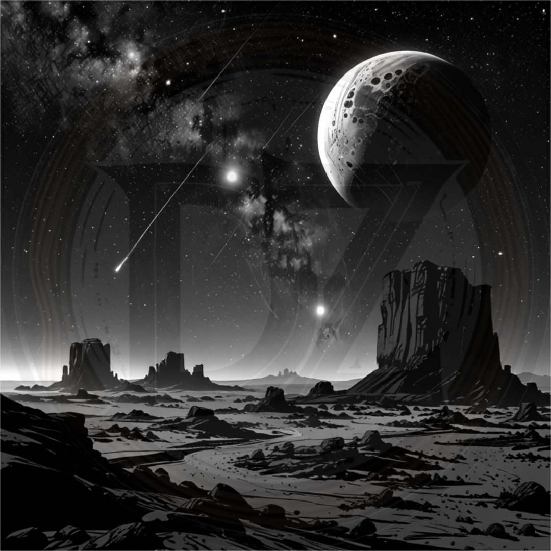 Space, Beneath the Falling Stars